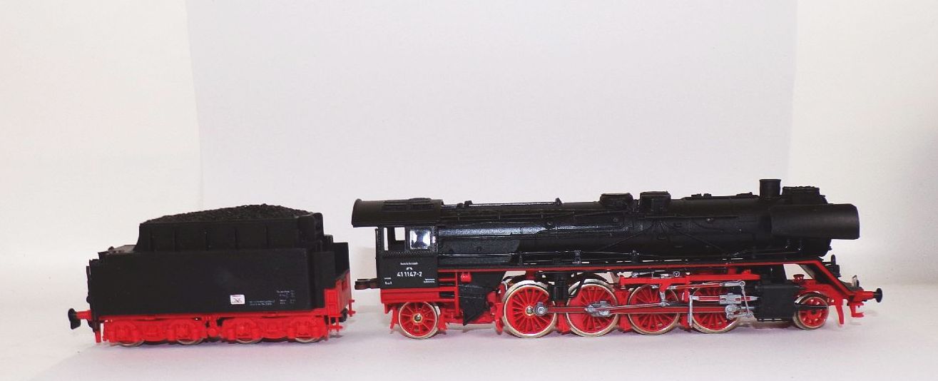 PIKO Dampflok BR41 Tender Spur H0 Analog