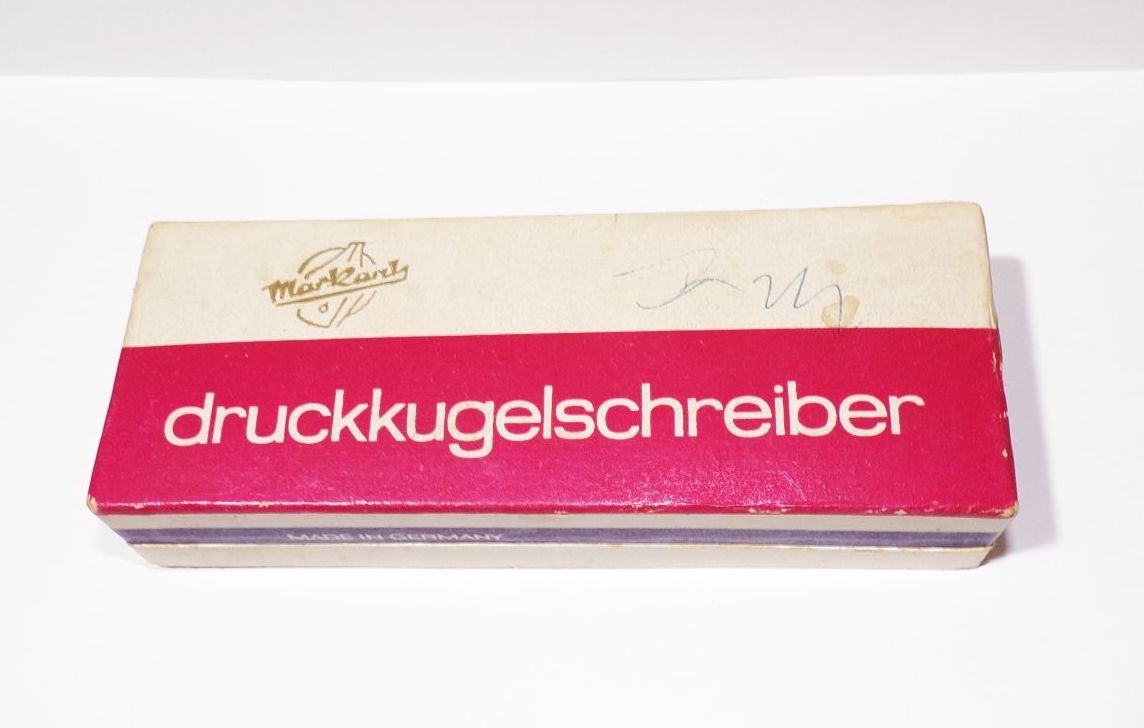 DDR Dreifarben Kugelschreiber Markant K150 Kuli Etui 
