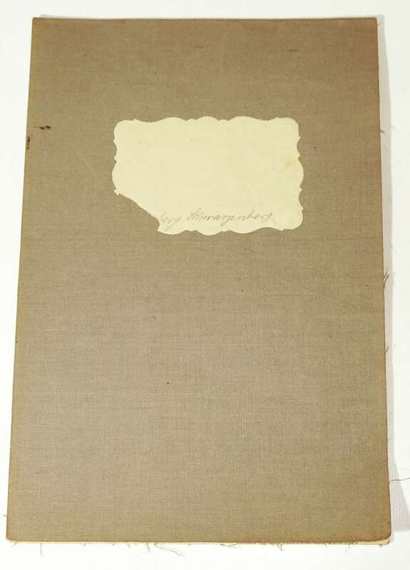 Landkarte Lichtenstadt Sonnenberg Puschwitz Buchau Böhmen Tschechien