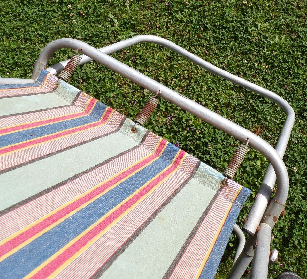 Alter Campingstuhl Klappstuhl Stuhl Retro Look Vintage GDR chair