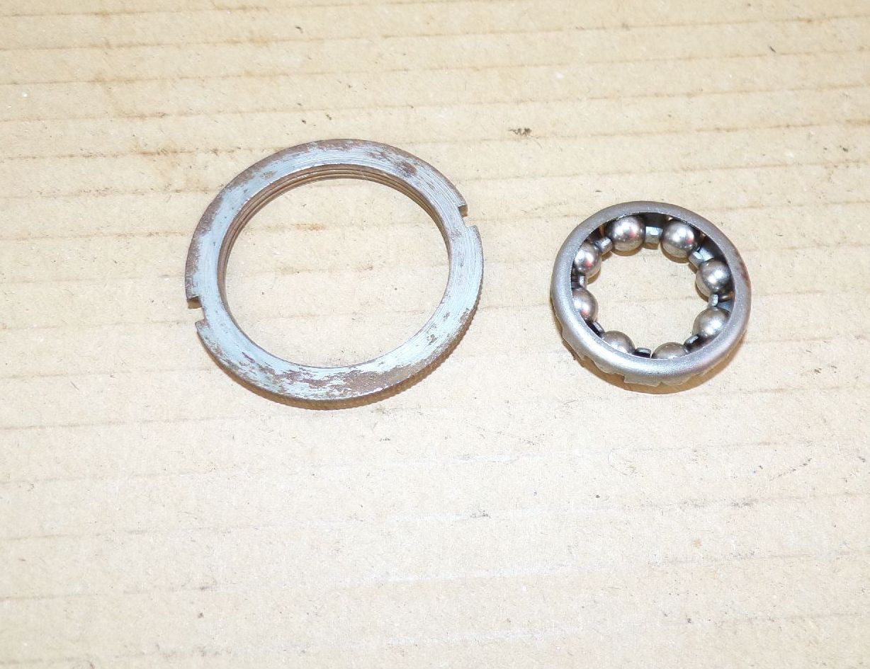 Alte Fahrrad Lagerschale Set 4Teile Kugellager Oldtimer bicycle