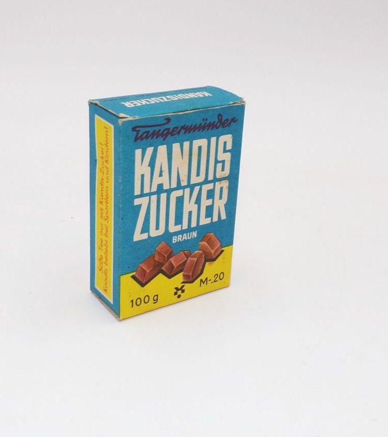 Tangermünder Kandis Zucker DDR Reklame Sammler Deko Tangermünder Kandis Zucker DDR Reklame Sammler Deko