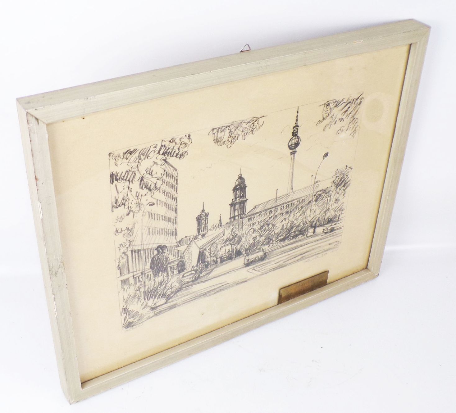 DDR Druck Berlin Fernsehturm Volkspolizei Präsident Stasi MdI Auszeichnung 