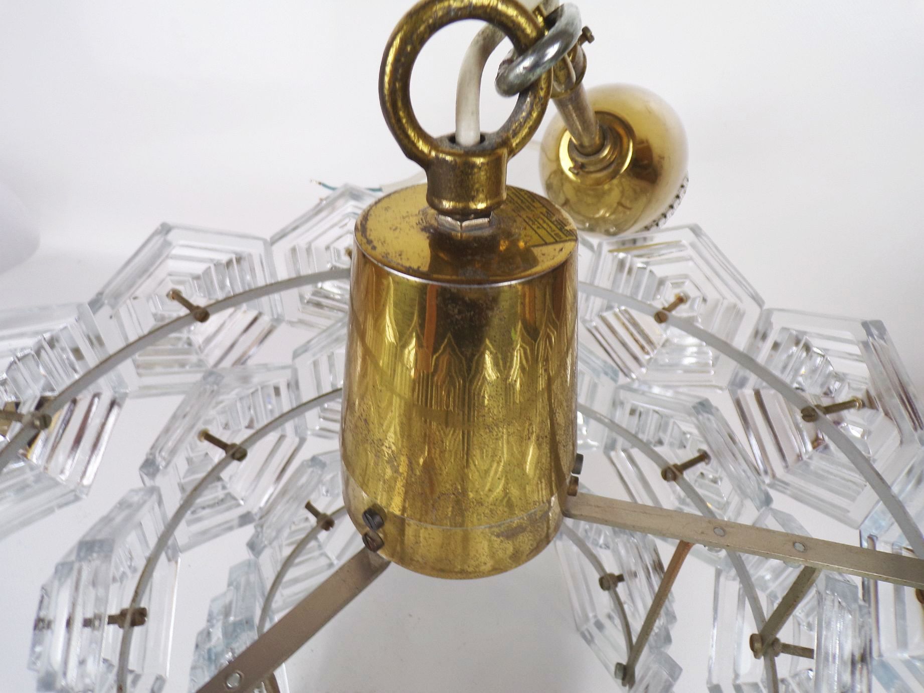 Deckenleuchte Sputnik 70er Jahre VEB Kristallleuchte Ebersbach Vintage Lampe Deckenleuchte Sputnik 70er Jahre VEB Kristallleuchte Ebersbach Vintage Lampe