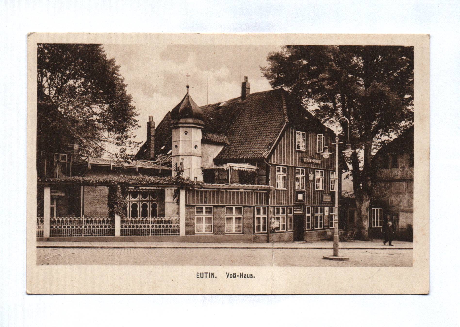 Ak Eutin Voß Haus Hotel Schleswig-Holstein