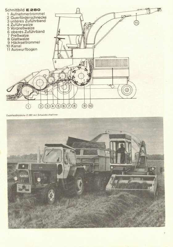 VEB Fortschritt Neustadt Halmfutterproduktion 1971 DDR Landtechnik ! H3