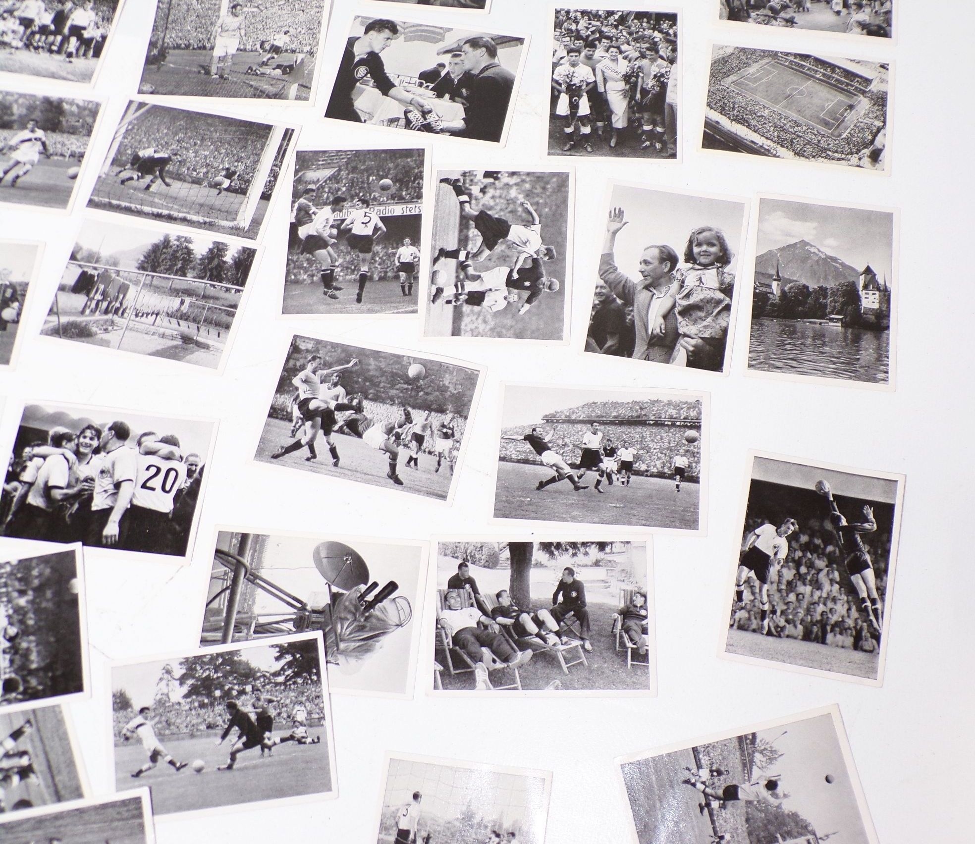 Fussball Sammelbilder 45 Stück Sanella Fußball Weltmeister 1954 