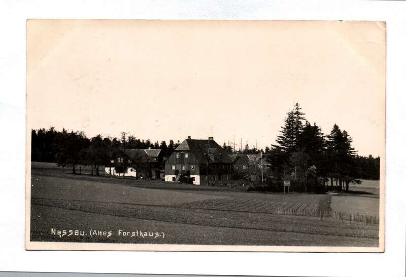 Ak Nassau Altes Forsthaus 1935