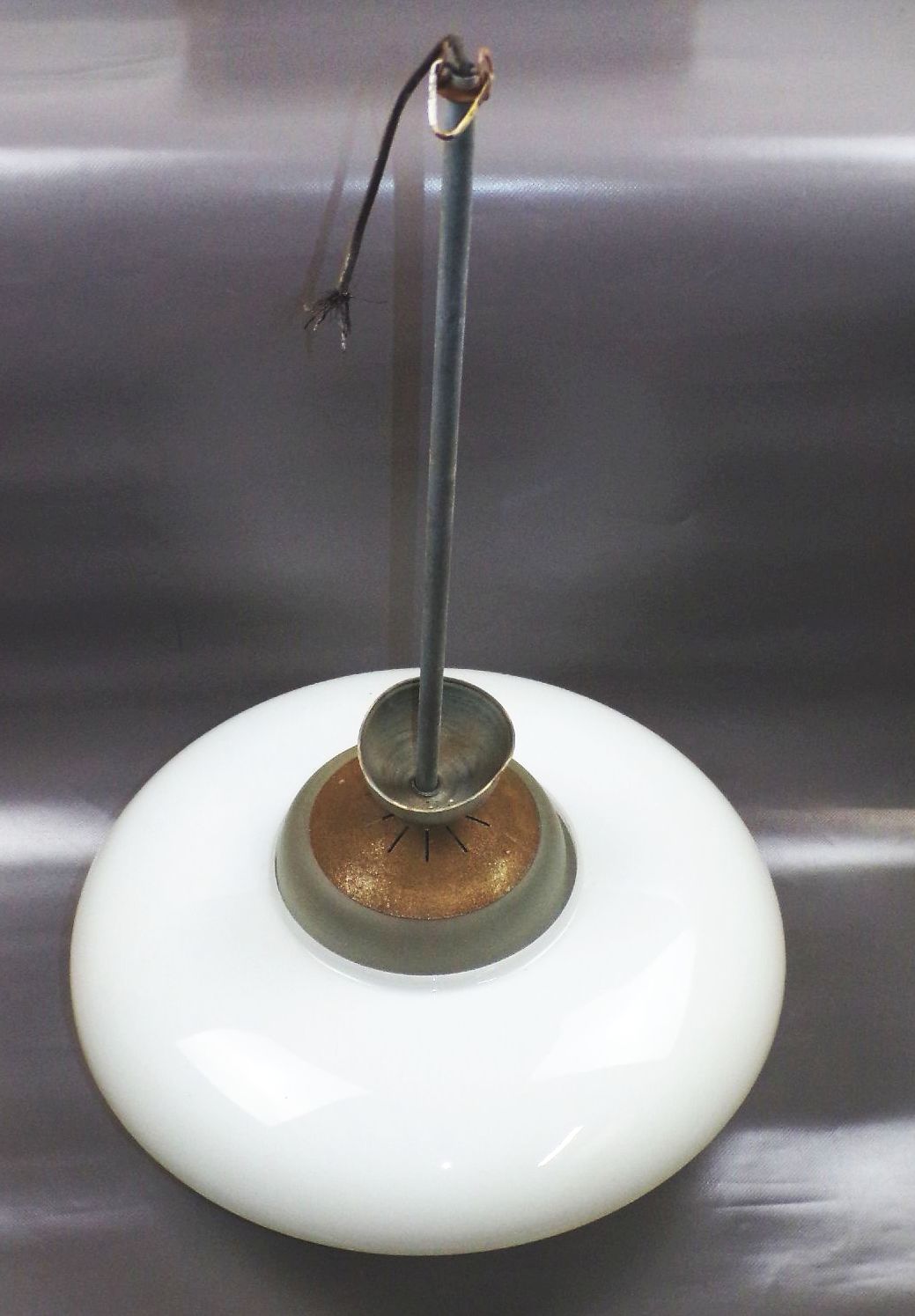 Alte Deckenleuchte E27 XL Weiß Deckenlampe Mithras Bauhaus