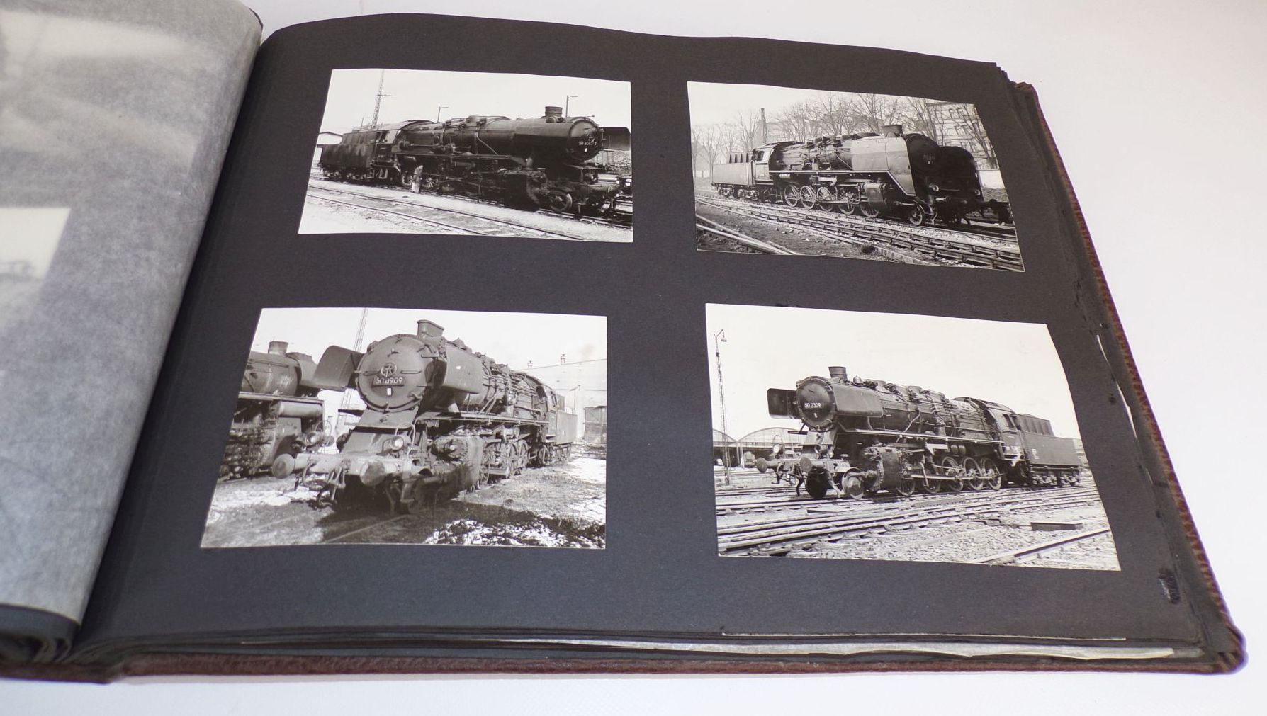 Fotoalbum Eisenbahn DDR Reichsbahn mit 361 Fotos Dampflok 