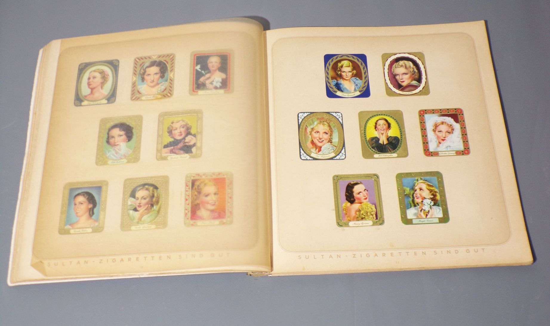 Filmsterne Sultan Zigaretten Dresden Sammelbilder Album Buch movies stars