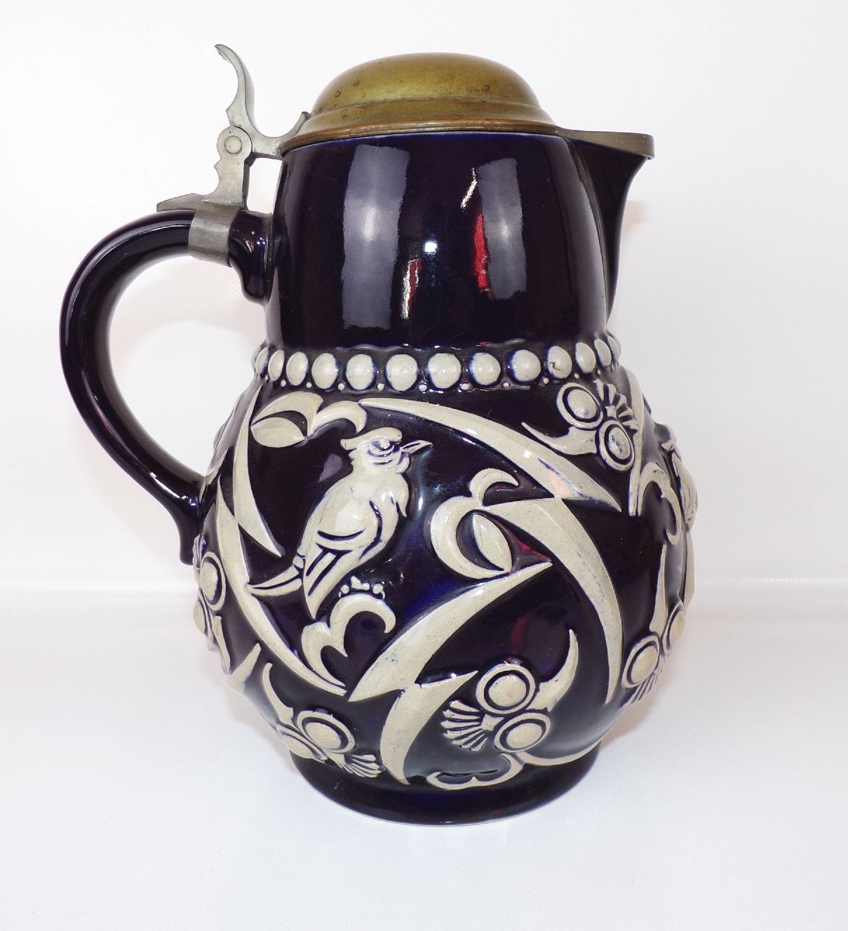 Alter Krug Reinhold Merkelbach Grenzhausen Keramik Steinzeug Kanne Alter Krug Reinhold Merkelbach Grenzhausen Keramik Steinzeug Kanne