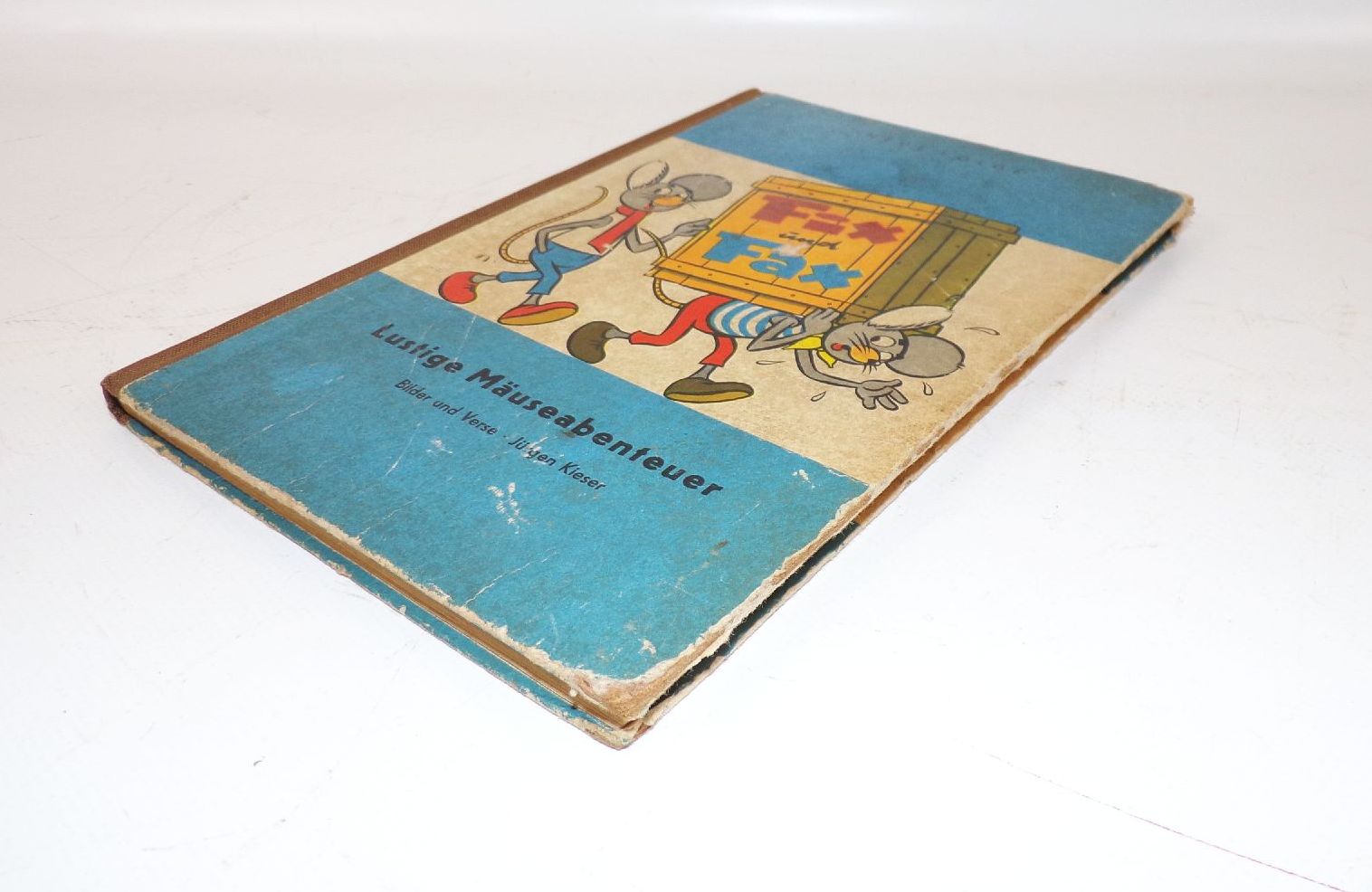 Lustige Mäuseabenteuer Blau Jürgen Kieser 1964 Comic