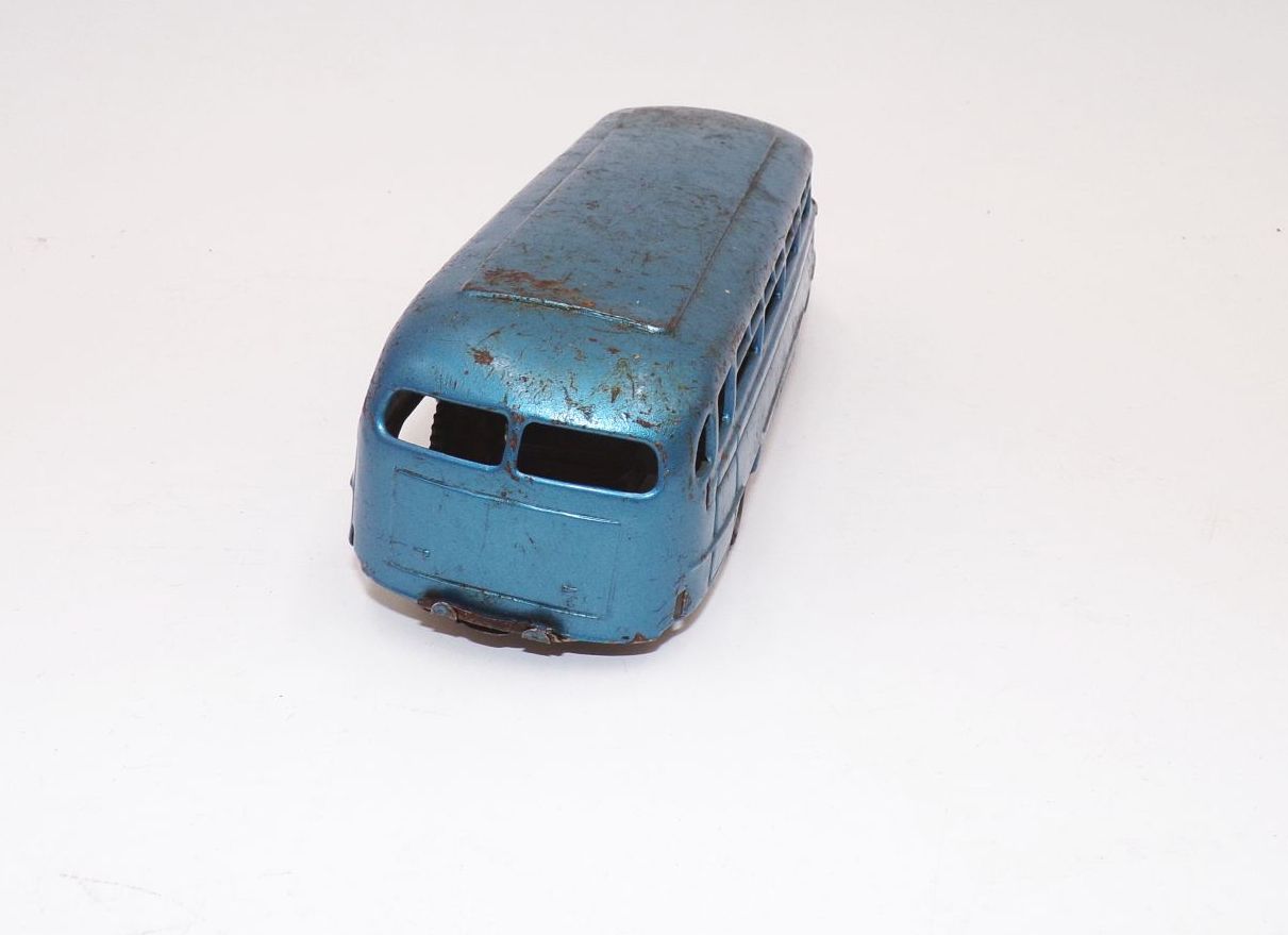 Alte CKO Bus blau Blechspielzeug