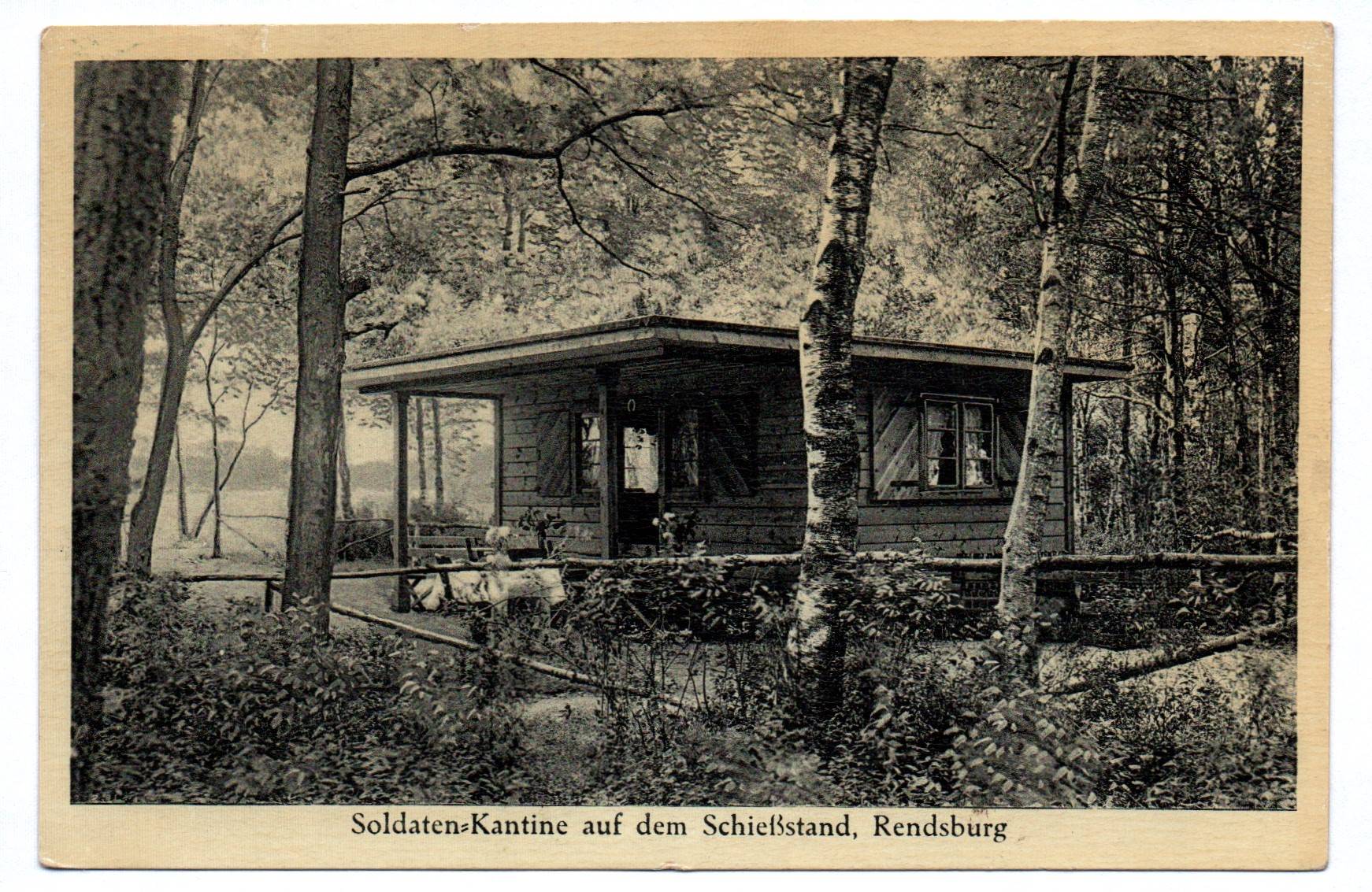 Ak Soldatenkantine auf dem Schießstand Rendsburg 2 Wk 1940 Ak Soldatenkantine auf dem Schießstand Rendsburg 2 Wk 1940