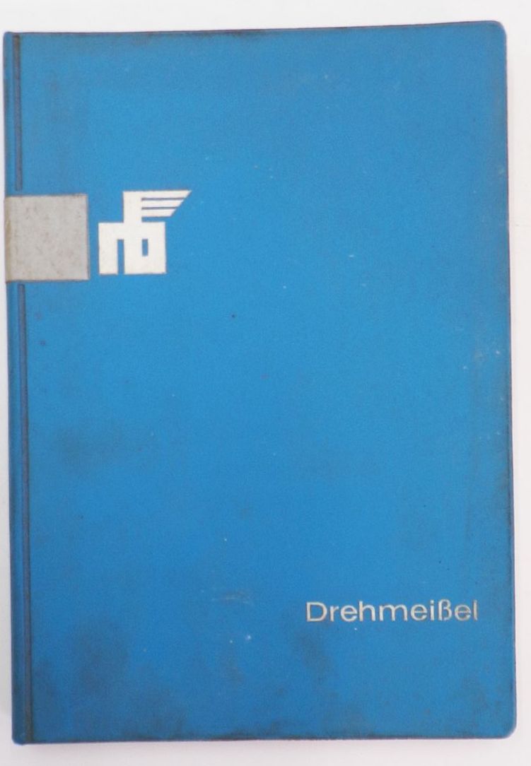 Drehmeißel Staatliches Maschinen Kontor Berlin DDR 1977 Buch