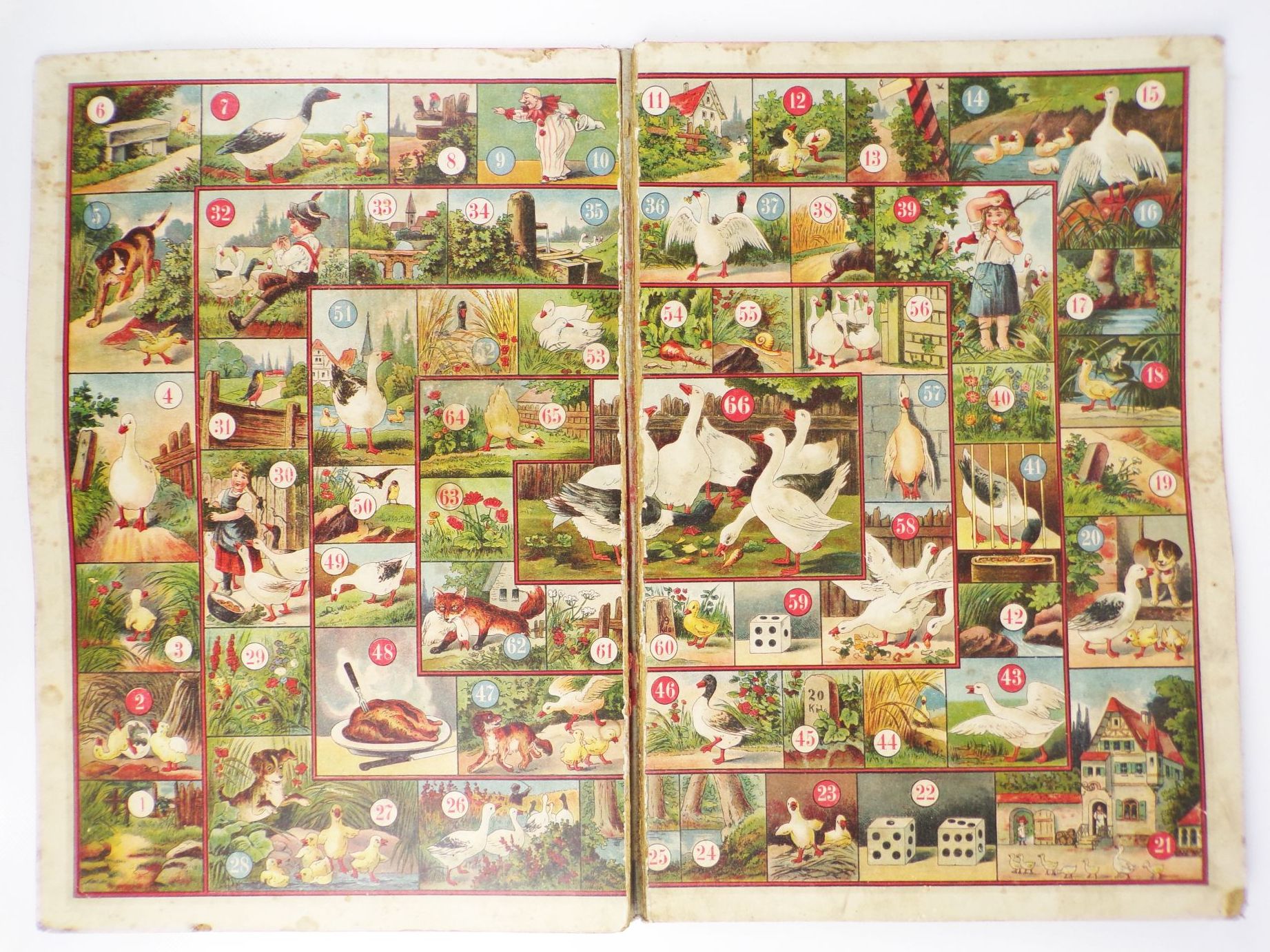 Wer spiel mit Ein Spielbuch für Kinder Spielplan um 1900 Brettspiele Wer spiel mit Ein Spielbuch für Kinder Spielplan um 1900 Brettspiele