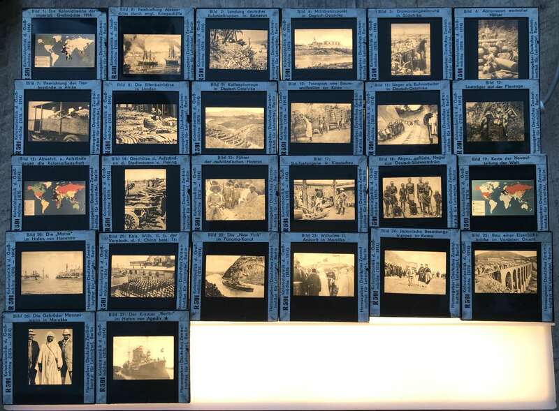 Foto Lehrmaterial Glasdias Länder Lehrmittel Sowjetunion DDR Deutschland Dias