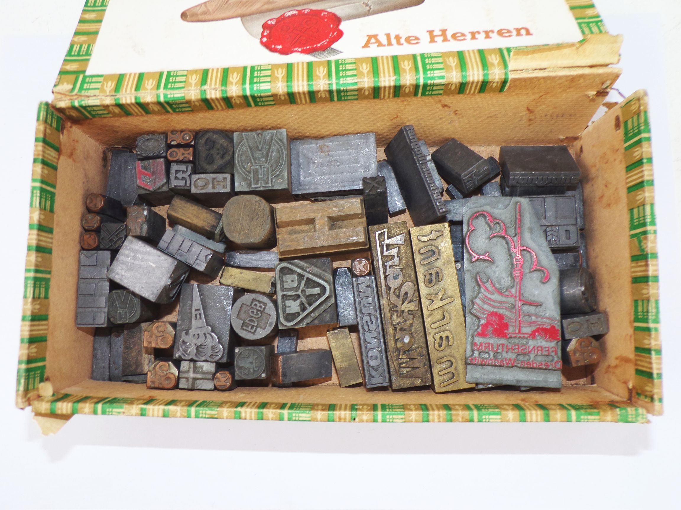 Konvolut DDR Klischee Druckstöcke Konsum FDGB Ifa HO Markant IKA 