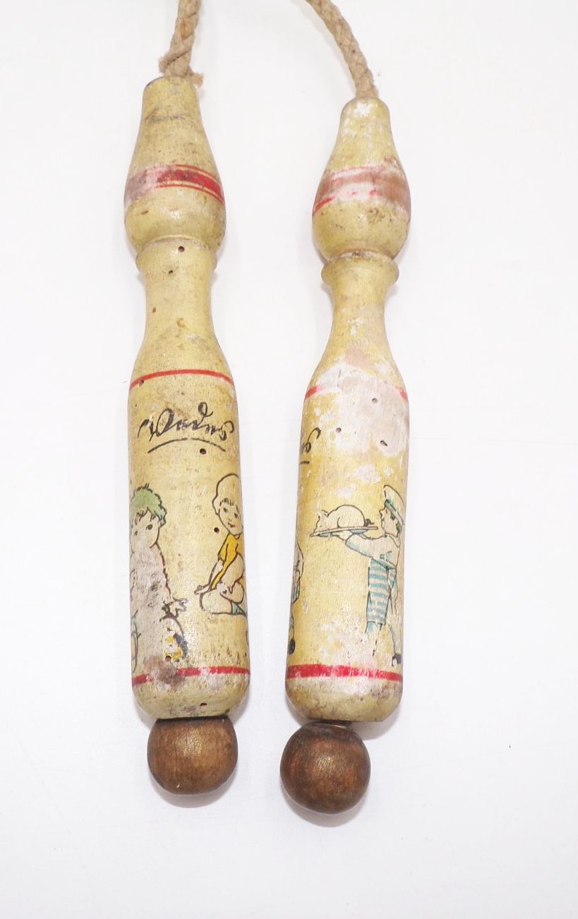 Altes Springseil Vintage Spielzeug Requisit 