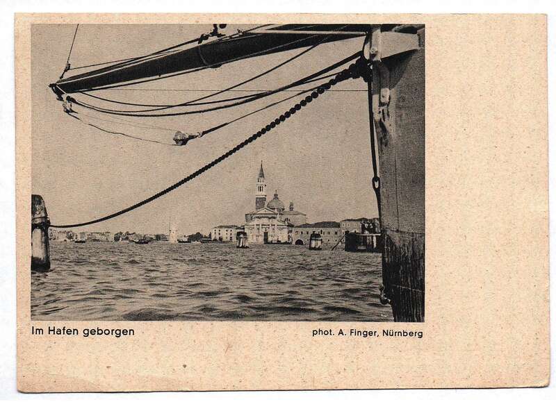Ak Im Hafen geboren Nürnberg Foto Ansichtskarte