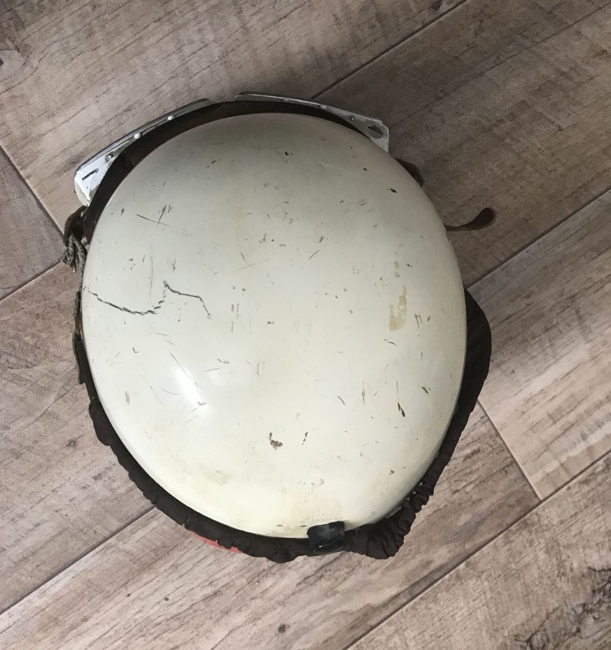 Motorradhelm Perfekt DDR Helm Eierschale 54-58mm Mopedhelm Halbschale