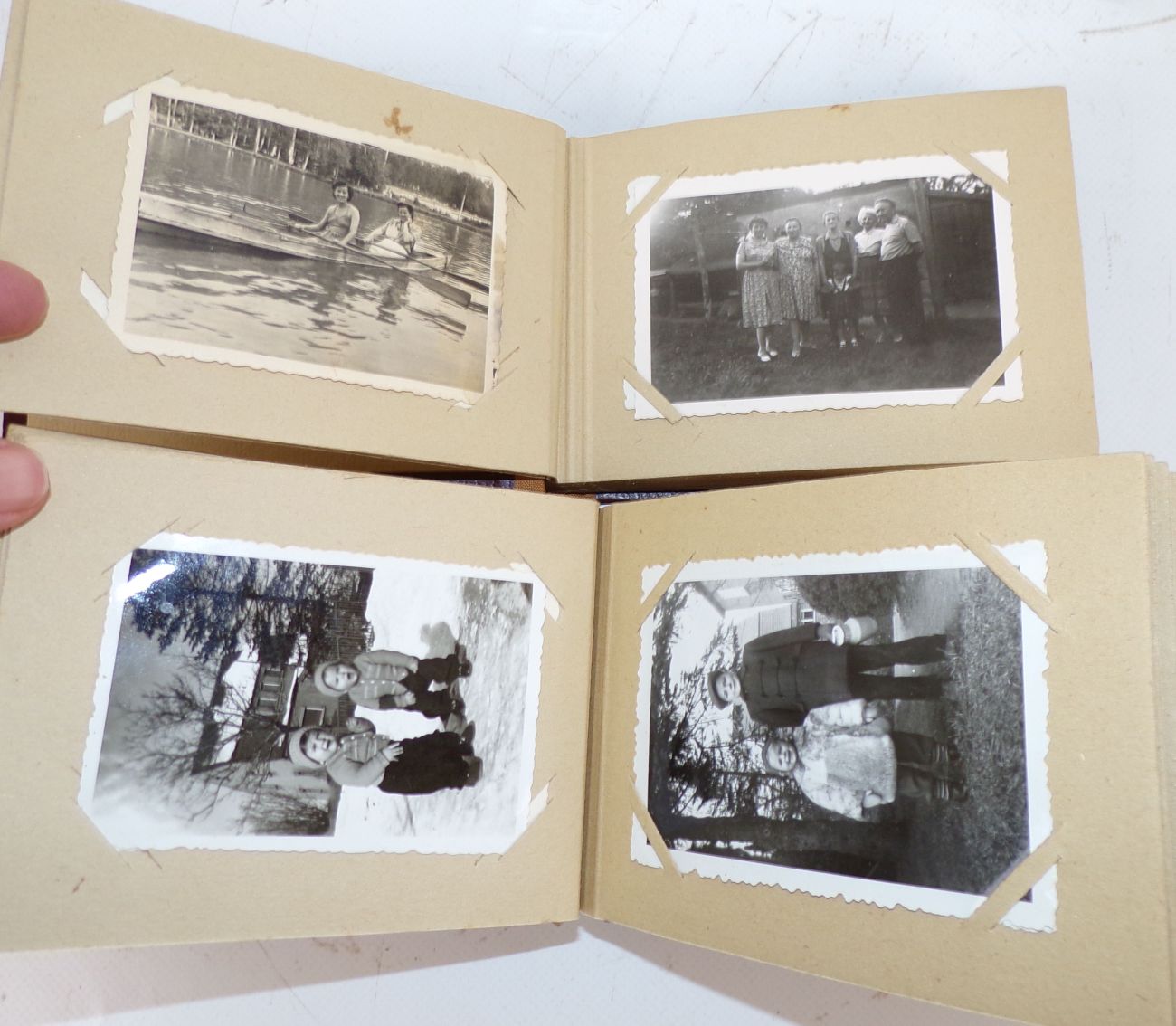 Alter Foto Nachlass Poesiealbum Fotoalben 