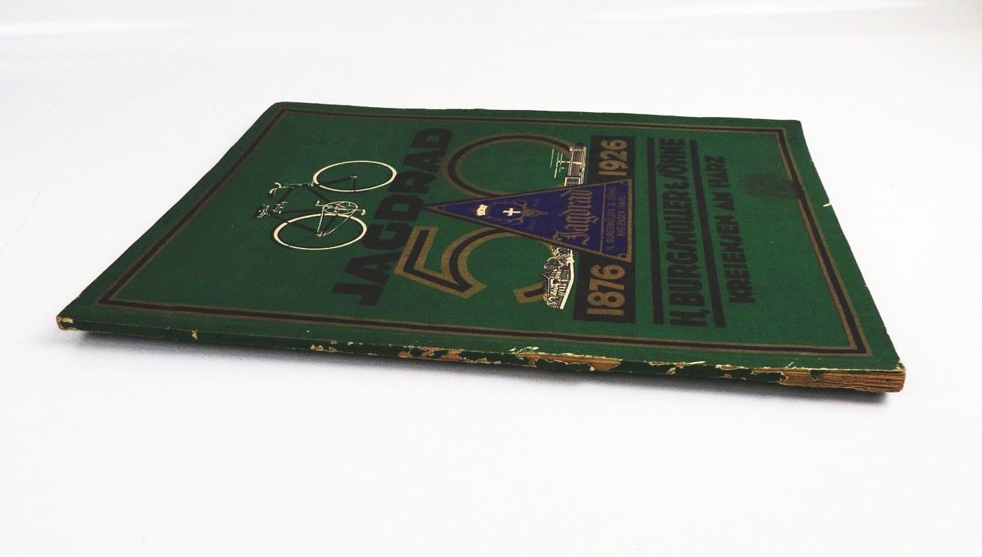 Katalog Jagdrad Burgsmüller und Söhne Fahrrad Waffen Uhren 1926