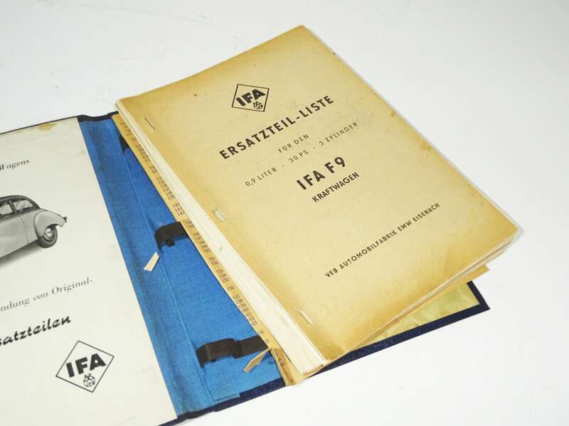 Ersatzteilliste für den Ifa F9 Kraftwagen Original