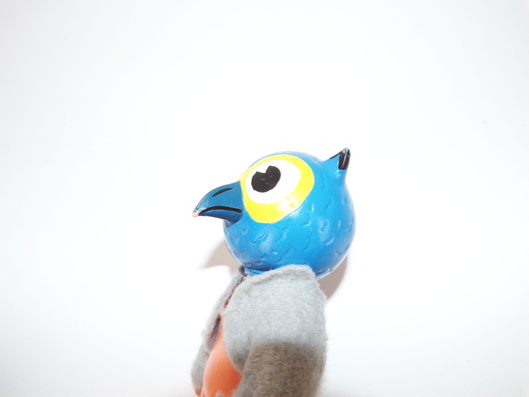 DDR Spielzeug Figuren Herr Fuchs und Eule oder Uhu