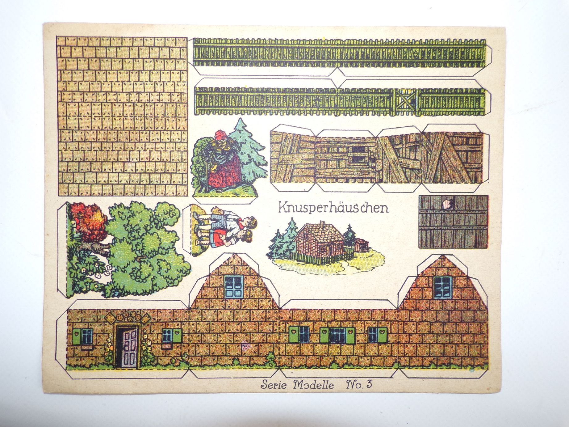 Lot Bastelbögen Brandt Kaffee Reklame Puppenmöbel Ausschneidebogen 