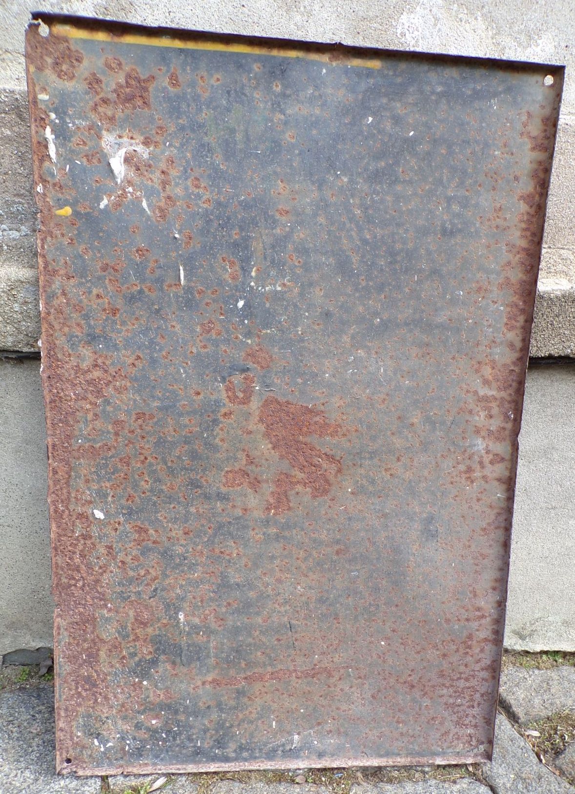 Altes Emailschild Schachenmayr Wolle Salach Württemberg Reklame Schild