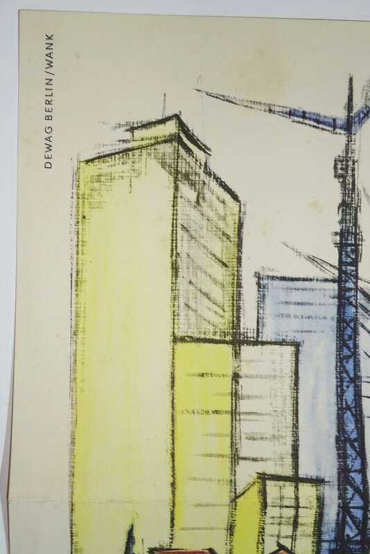 DDR Plakat Wählt Kandidaten Nationale Front Wank Berlin 1963