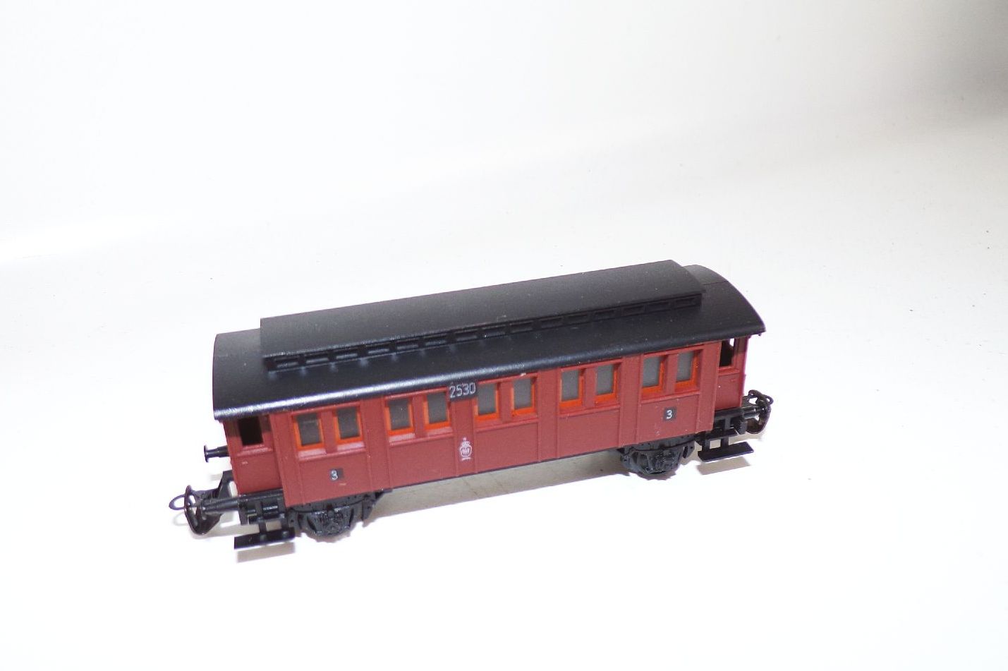 BTBB 3123 Personenwagen Braun 3 Klasse Preussisch Spur TT mit OVP