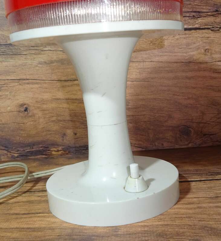 Vintage Pilzlampe Tischlampe Georgi Bockau 1970er Design Retro Lampe