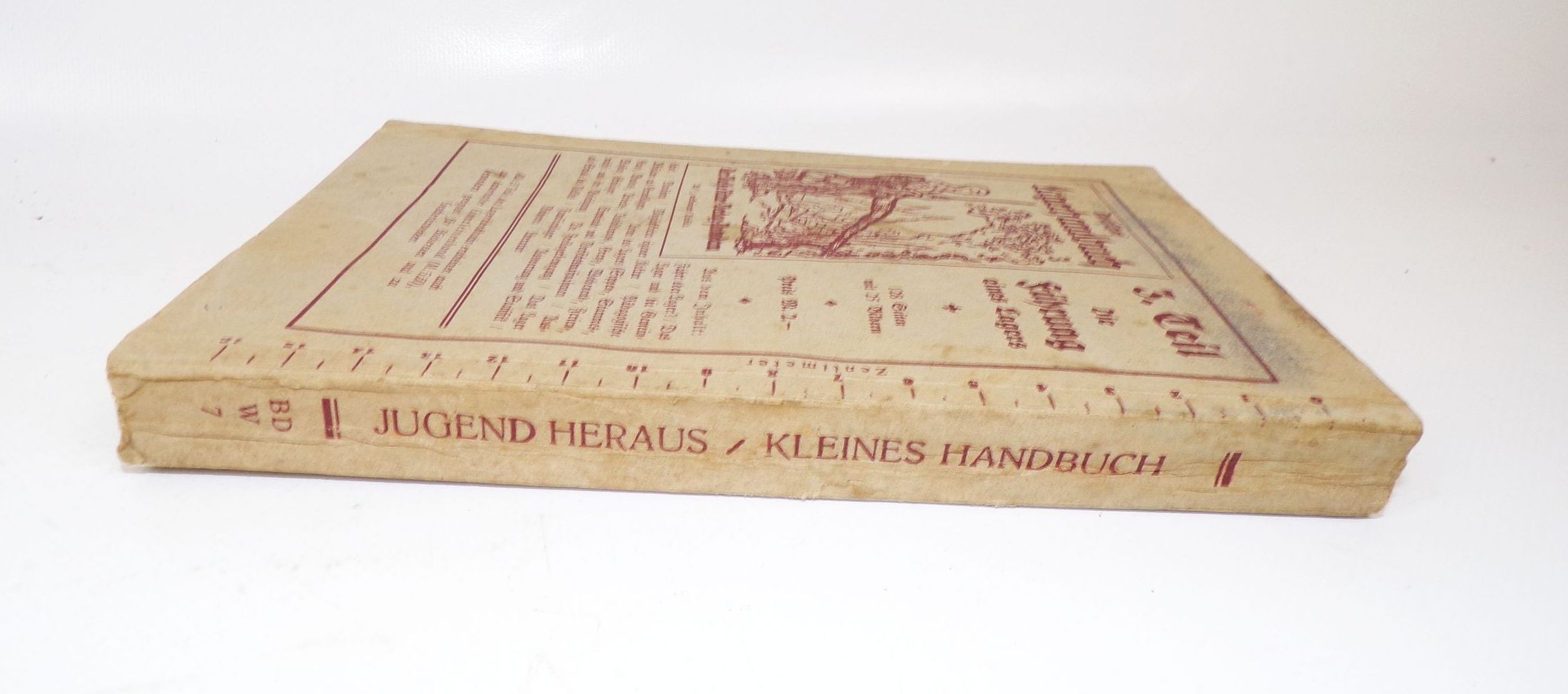 Jugend Heraus Kleines Handbuch für deutsche Jugendgruppen 1927 Pfadfinder Buch 