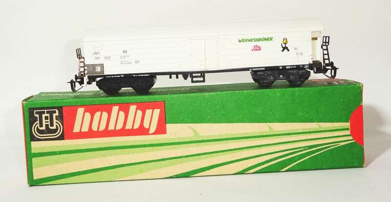BTTB Wernesgrüner Güterwagen Kühlwagen TT vierachsig DDR 