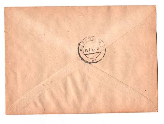 R Brief Export Leistungsschau München MF 1948