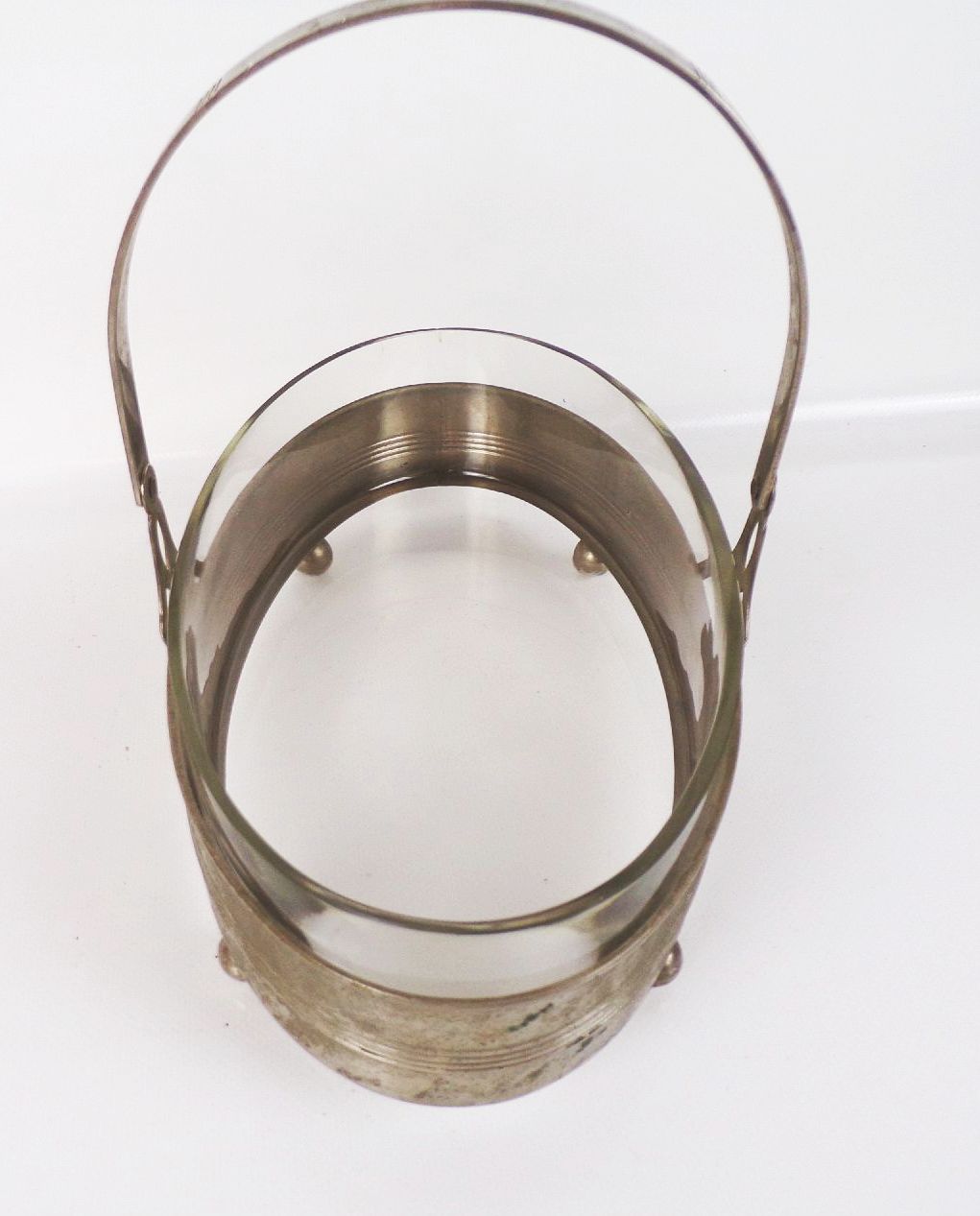 Alte Jardiniere Tafelaufsatz Metall Glas Schale Deko Alte Jardiniere Tafelaufsatz Metall Glas Schale Deko