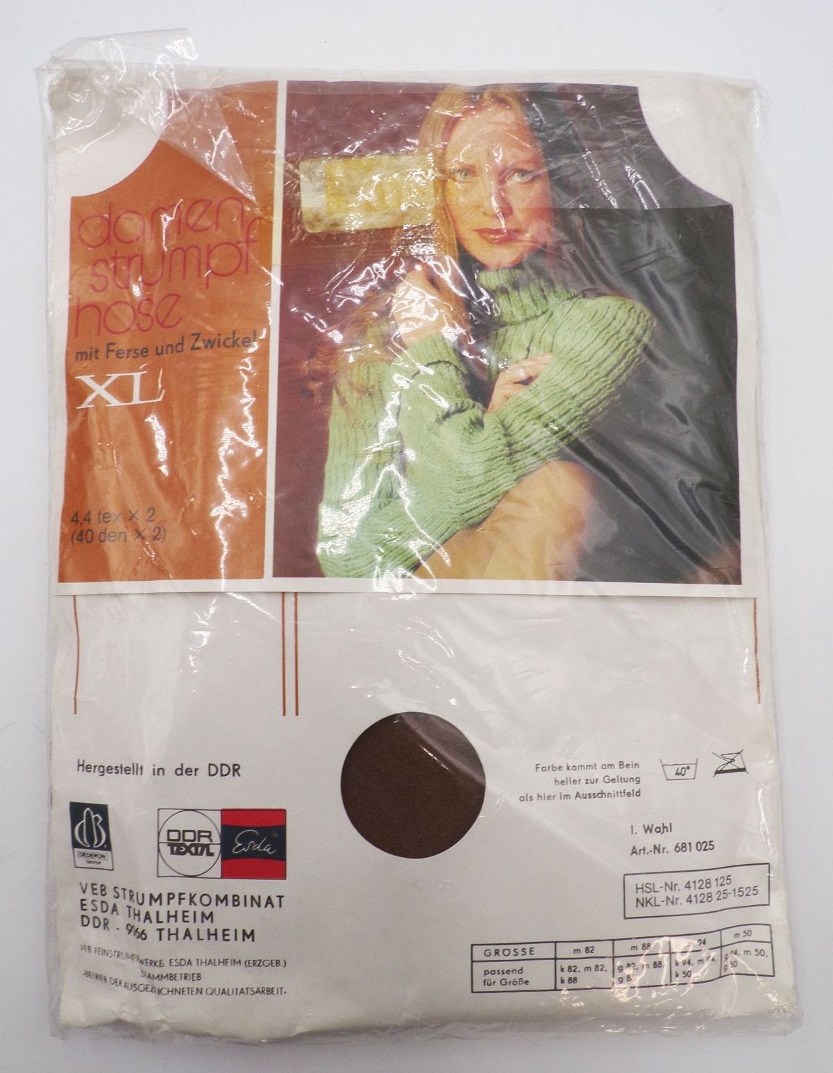 Esda XL Damen Strumpfhose DDR in OVP vintage 