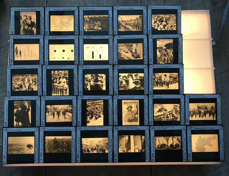 Foto Lehrmaterial Glasdias Länder Lehrmittel Sowjetunion DDR Deutschland Dias