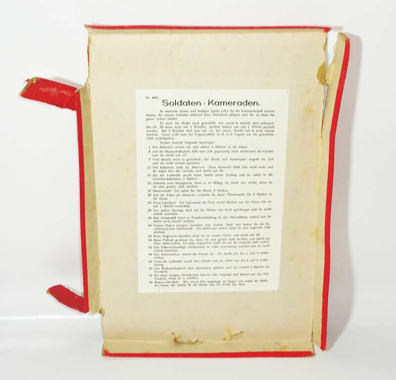 Altes Brettspiel Soldaten Kameraden 2 Wk Militär 