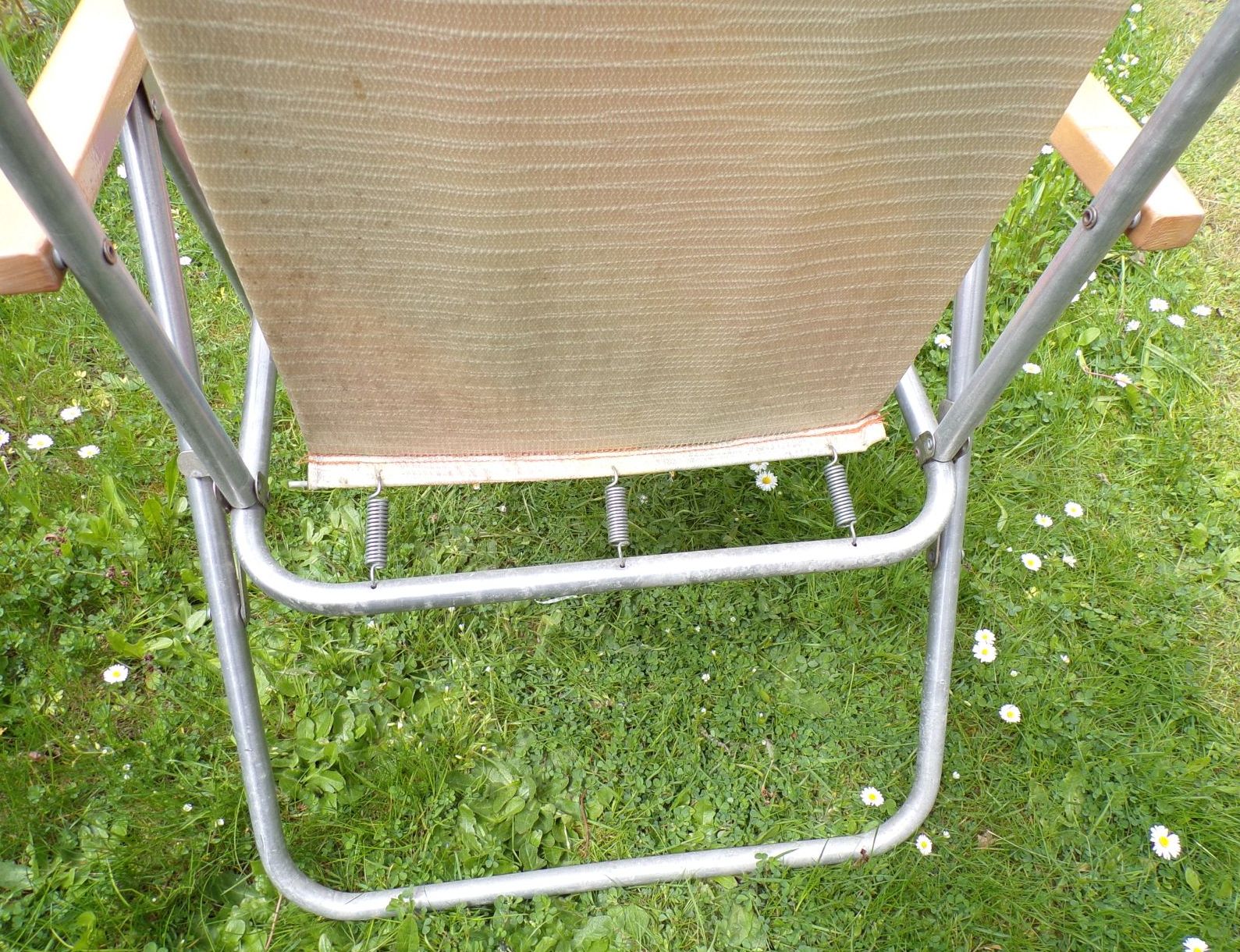 Alter Campingstuhl Bunt Retro DDR Klappstuhl true vintage