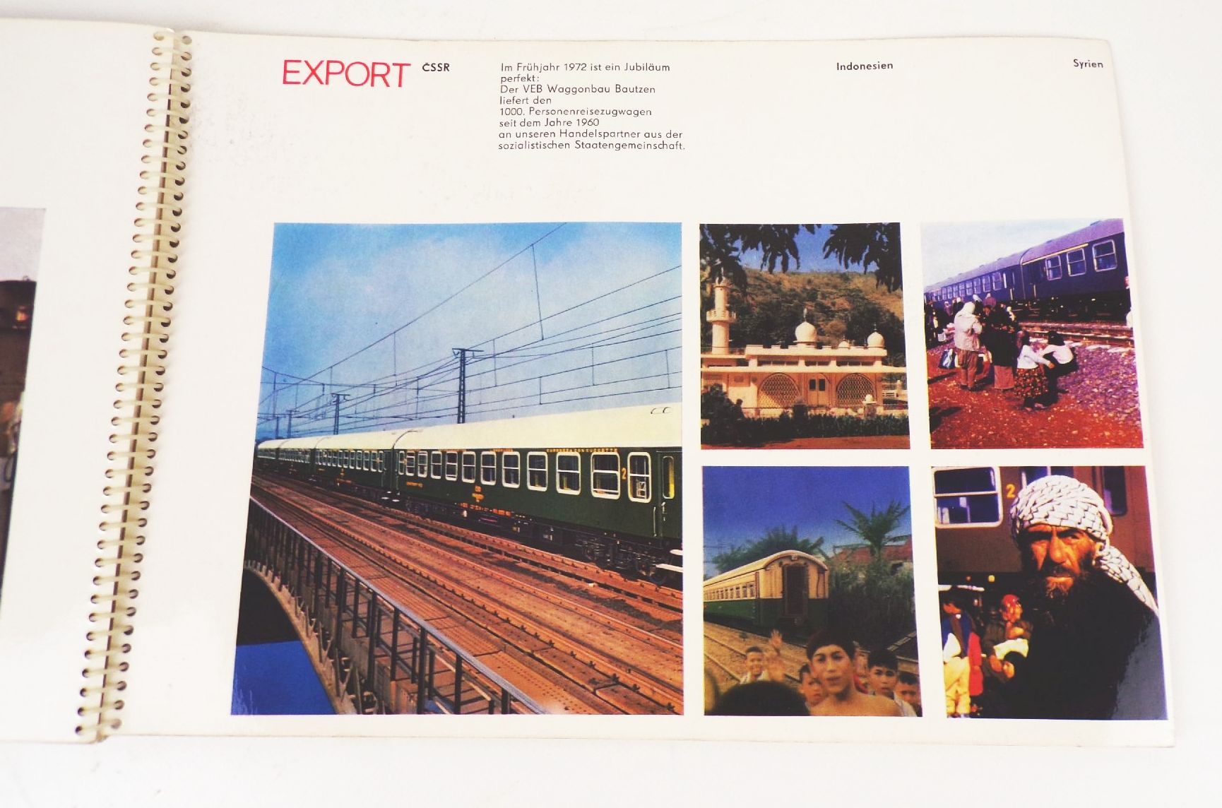 Broschüre Waggonbau Bautzen 1971 Vereinigter Schienenfahrzeugbau DDR Eisenbahn