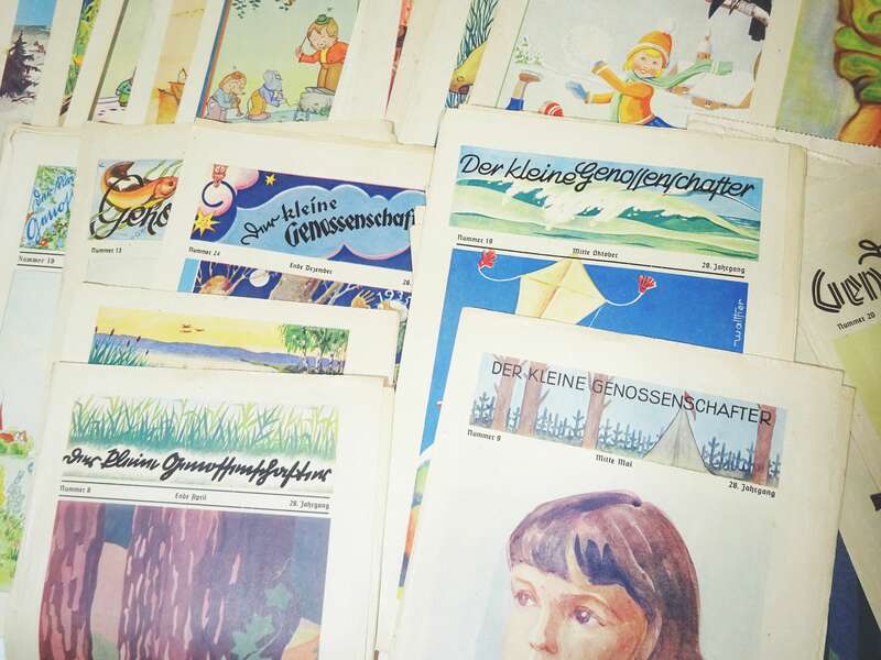 Konvolut Der kleine Genossenschaftler Kinderzeitung 1930er 
