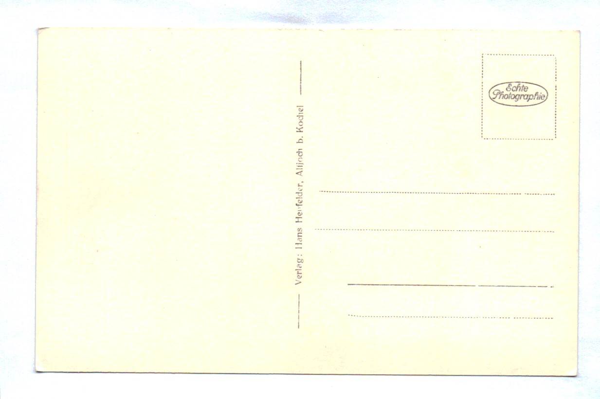 Ak Köchelsee Herzogstand Bayern Echtfoto