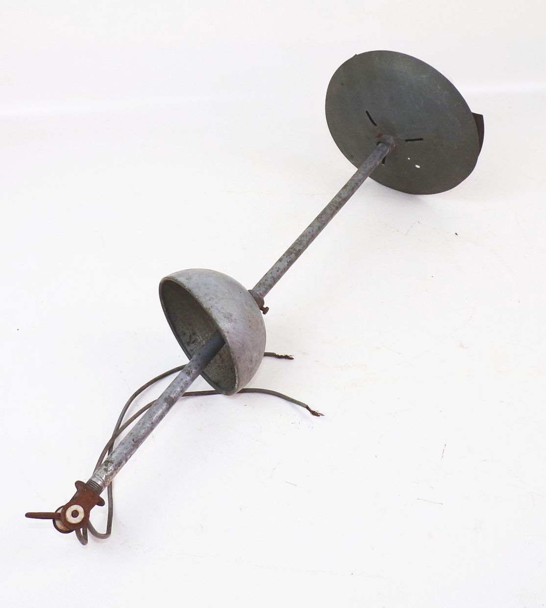 Alte Bauhaus Kugellampe Pendellampe Art Deco Vintage Leuchte 