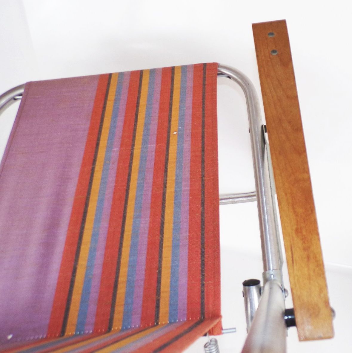 Alter Klappstuhl Campingstuhl DDR Aluminium Vintage Gartenstuhl Alter Klappstuhl Campingstuhl DDR Aluminium Vintage Gartenstuhl