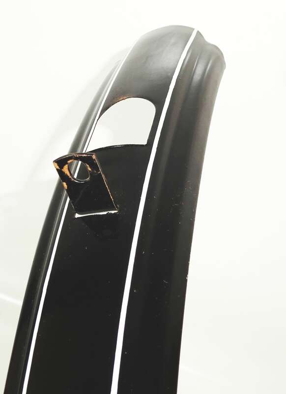 Mifa Schutzbleche Garnitur DT 26 schwarz liniert Modell 35351 DDR unbenutzt