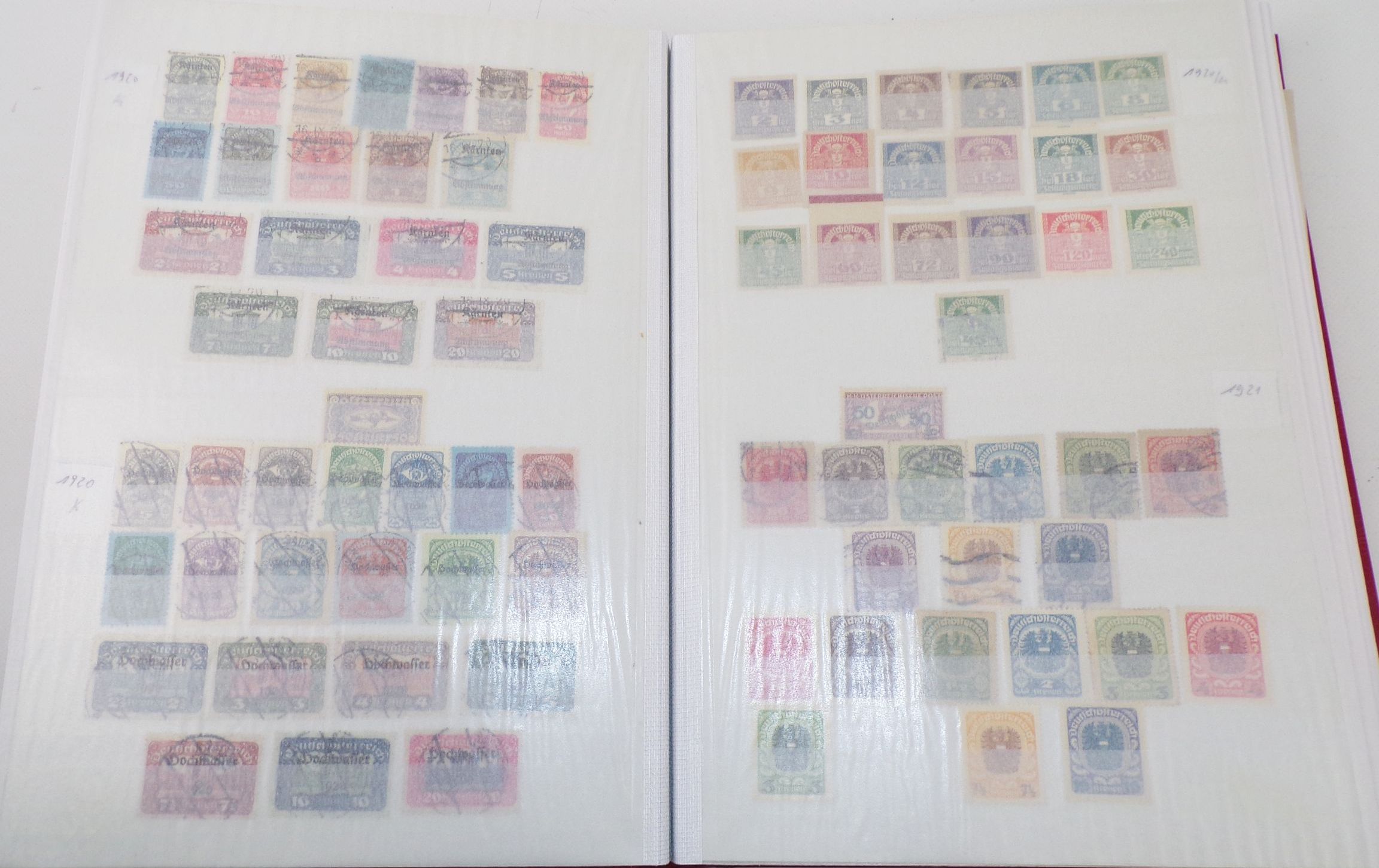 Österreich Briefmarken ab 1854 Austria aus Nachlass